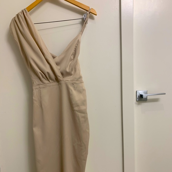 SOLD - ASOS Design Satin Pencil midi dress - Picture 1 of 4